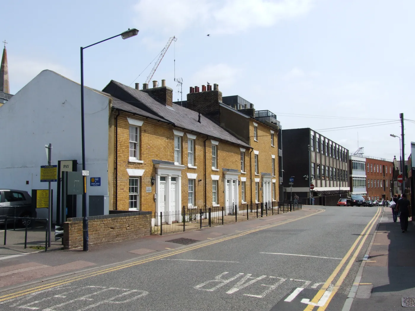 Church Street, Maidstone. The Trinity food hub collects at number 20 on Tuesdays. The hub itself is not visible in this photograph.