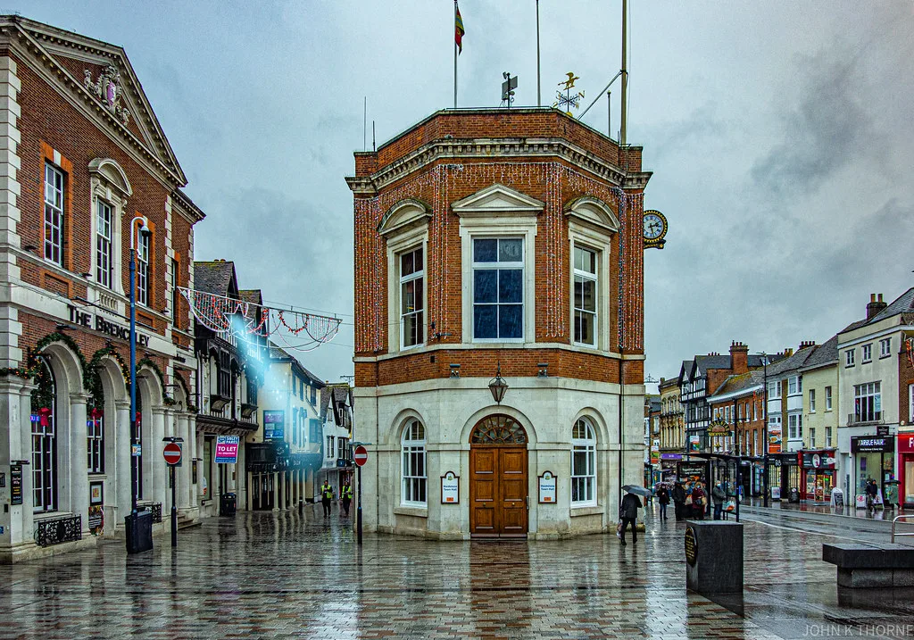 Maidstone Town Hall on the High Street, where the Planning Committee meets.